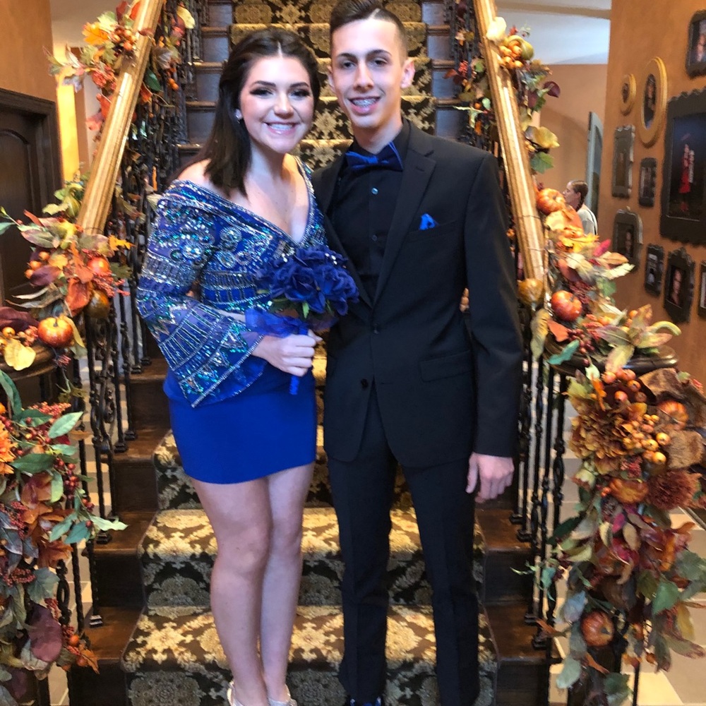 Gorgeous two piece homecoming crop 6/8 prom hoco